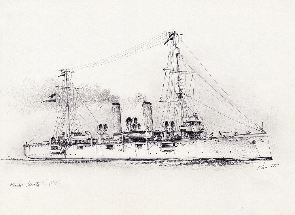 52-Kreuzer 'Zenta' - 1905